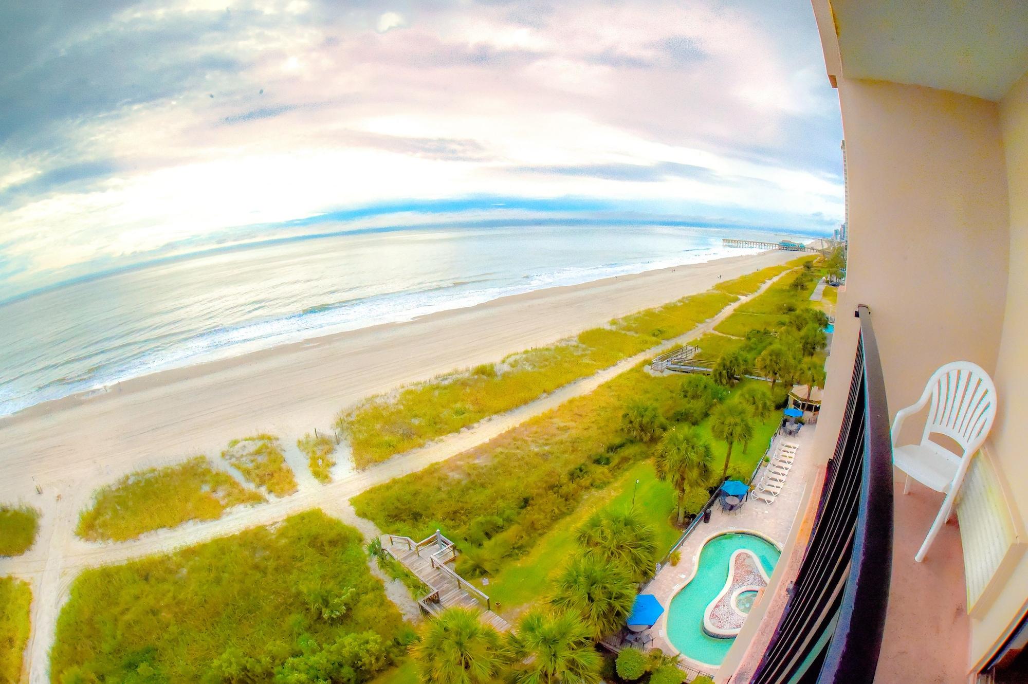 Sandcastle Oceanfront Resort At The Pavilion Myrtle Beach Exterior foto
