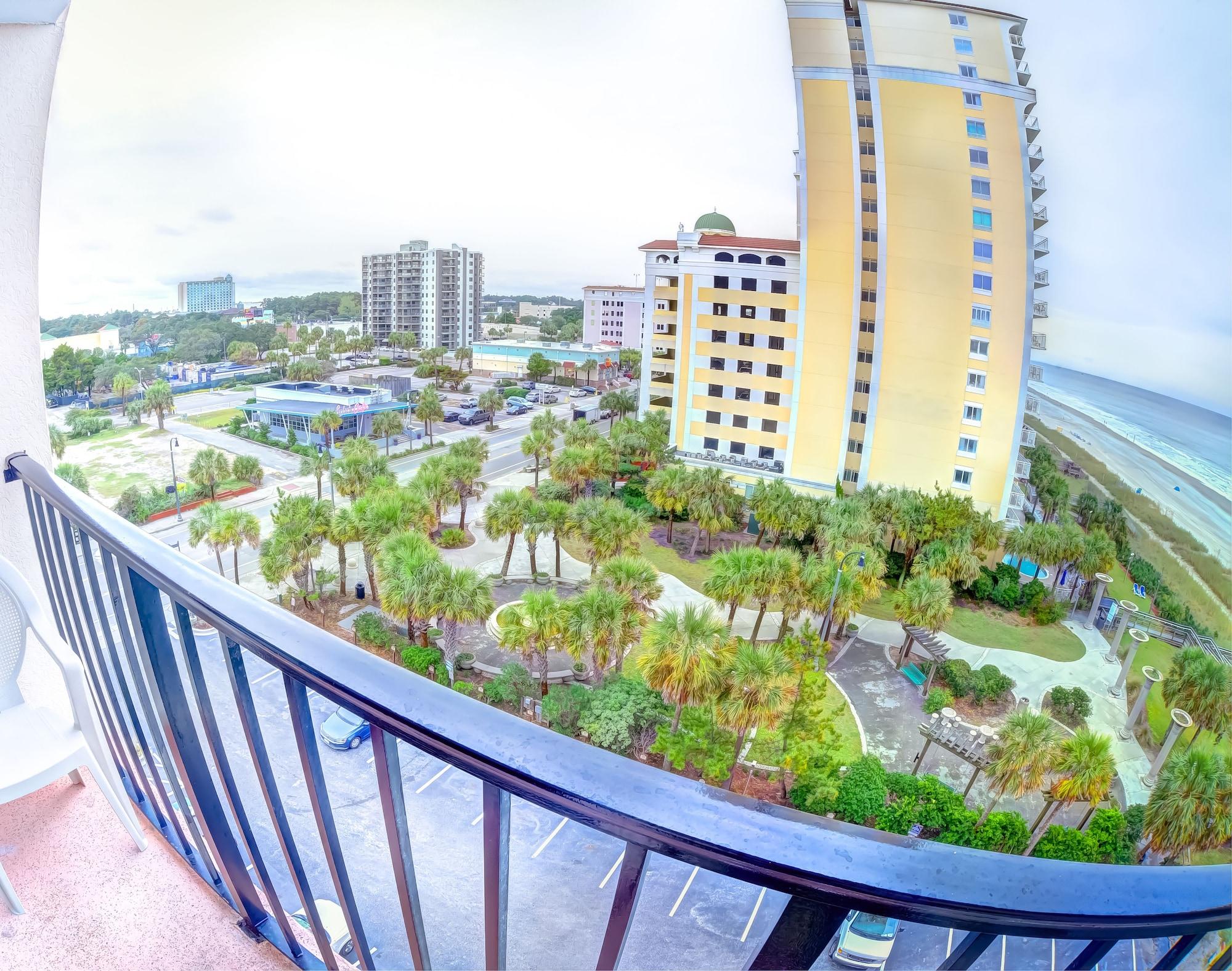 Sandcastle Oceanfront Resort At The Pavilion Myrtle Beach Exterior foto