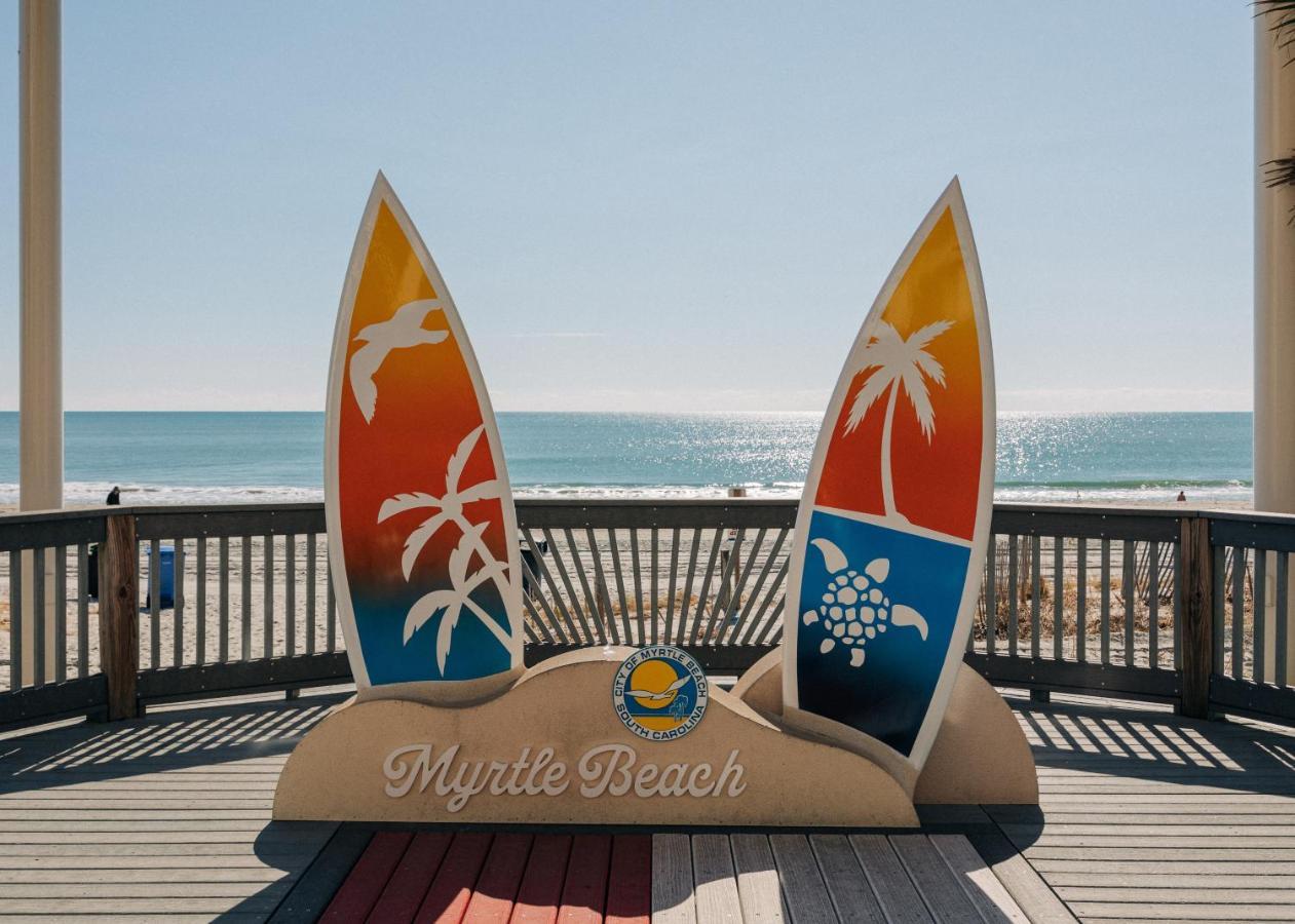 Sandcastle Oceanfront Resort At The Pavilion Myrtle Beach Exterior foto